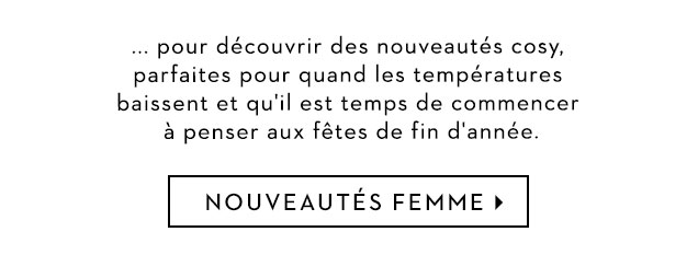 NOUVEAUTES FEMME