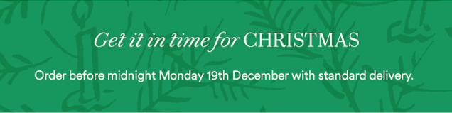 Get it in time for CHRISTMAS
