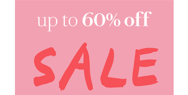 SALE up to 60% off