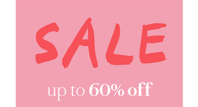 SALE up to 60% off