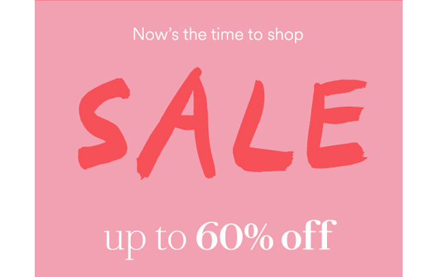 SALE up to 60% off