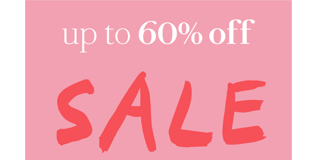 SALE up to 60% off